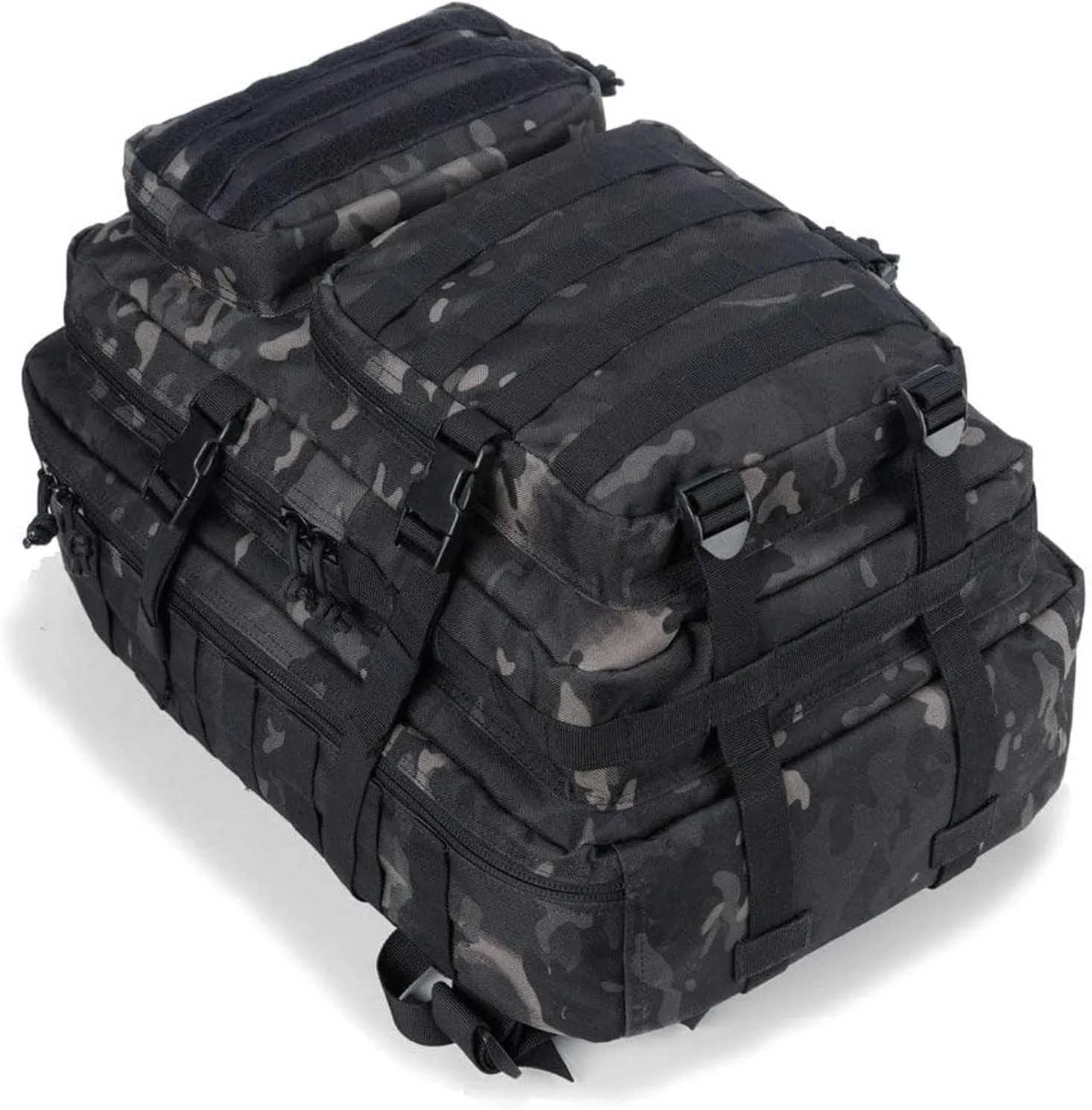 Military Tactical Backpack Large Army 3 Day Assault Pack Molle Bag Backpacks (ACU Camo) (Acu Camo)
