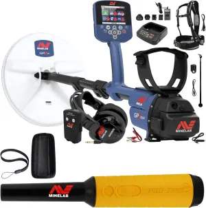 Minelab GPZ 7000 All Terrain Gold Metal Detector Bundle with Pro Find 35 Pinpointer