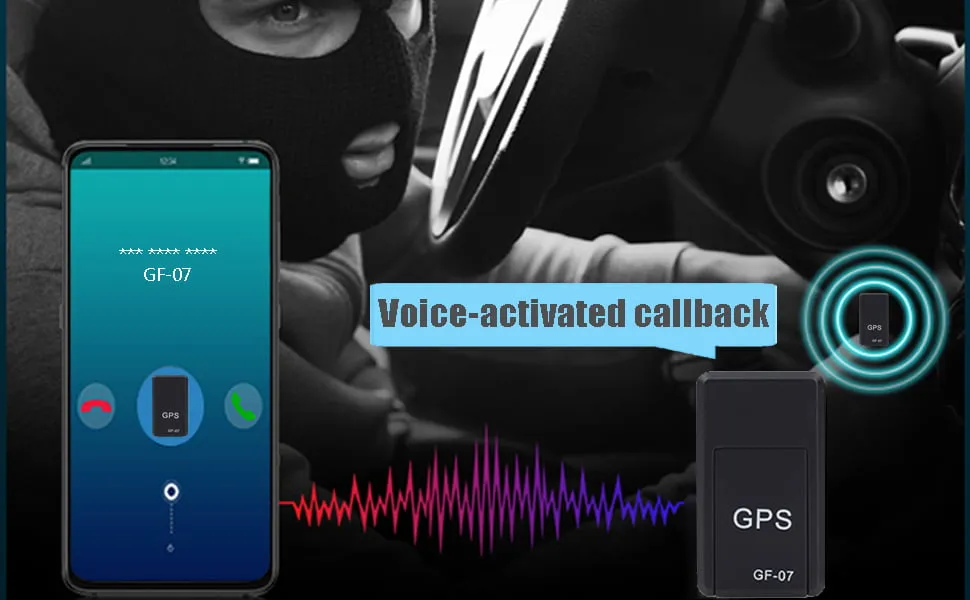 Mini GPS Car Tracker Recorder GPS Locator Tracker GPS Smart Magnetic Tracker for Vehicle/personnel Positioning System Locator