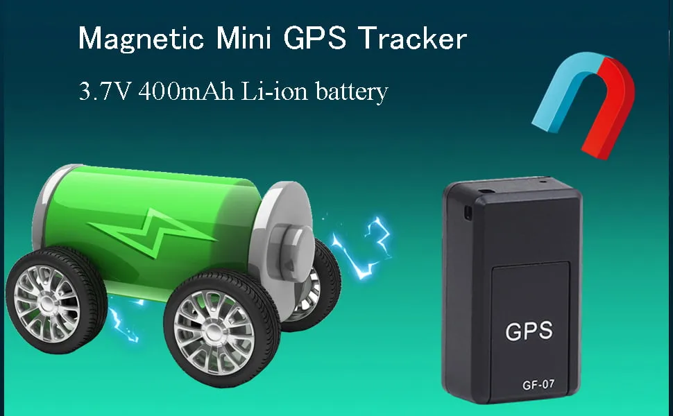 Mini GPS Car Tracker Recorder GPS Locator Tracker GPS Smart Magnetic Tracker for Vehicle/personnel Positioning System Locator