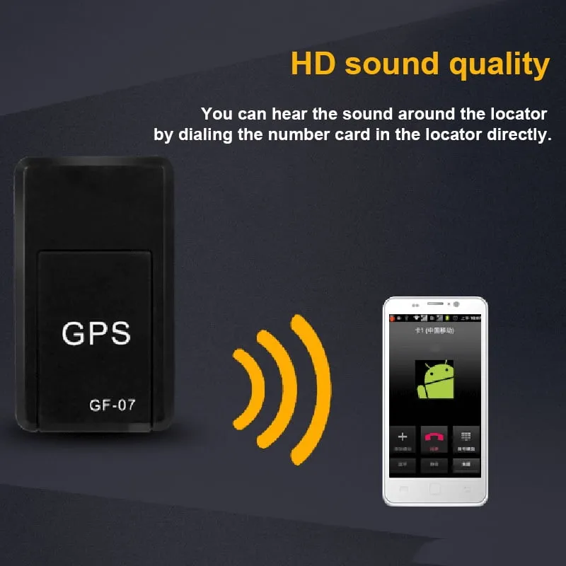 Mini GPS Tracker Compact & Portable Real Time Tracking Device  GPS Tracker  for Vehicles Car Kids Elderly Dogs & Motorcy