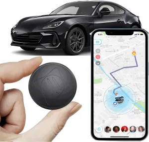 Mini GPS Tracker for Vehicles - Tracker Device for Vehicles No Subscription No Monthly Fee GPS Tracker for Car Kids Person Trucks Magnetic Real-Time GPS Tracking Device