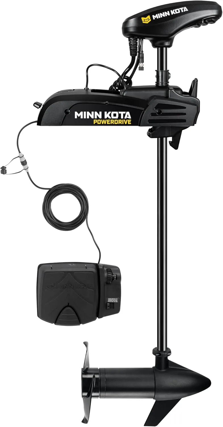 Minn Kota PowerDrive Bow-Mount Trolling Motor, 45 Lb. Thrust, 48 in. Shaft, Freshwater