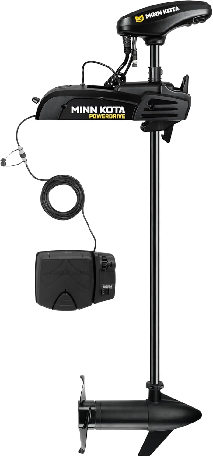 Minn Kota PowerDrive Bow-Mount Trolling Motor, 70 Lb. Thrust, 60 in. Shaft, Freshwater