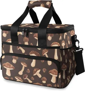 MNSRUU Cooler Bag Green Cactus Soft Cooler Bag Insulated Lunch Totes Picnic Bag Beach Cooler Lunch Box Container with Adjustable Shoulder Strap