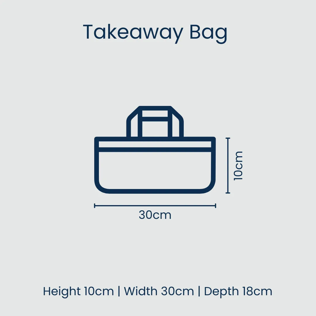 Monstera Takeaway Bag