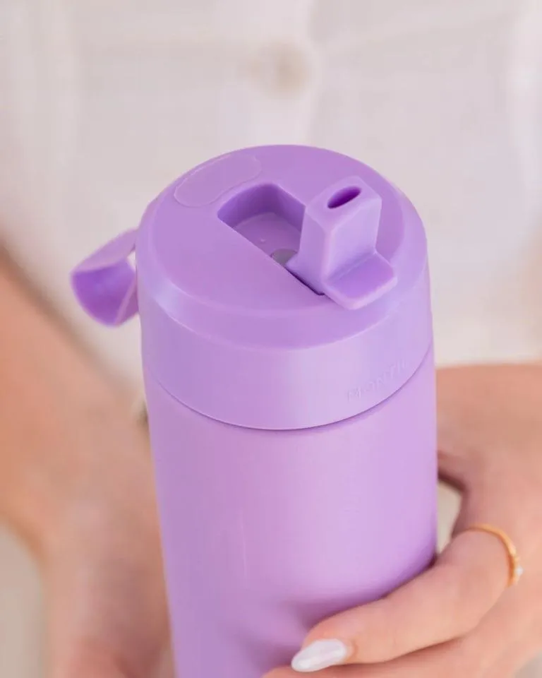 MontiiCo Fusion 350ml drink bottle sipper - dusk