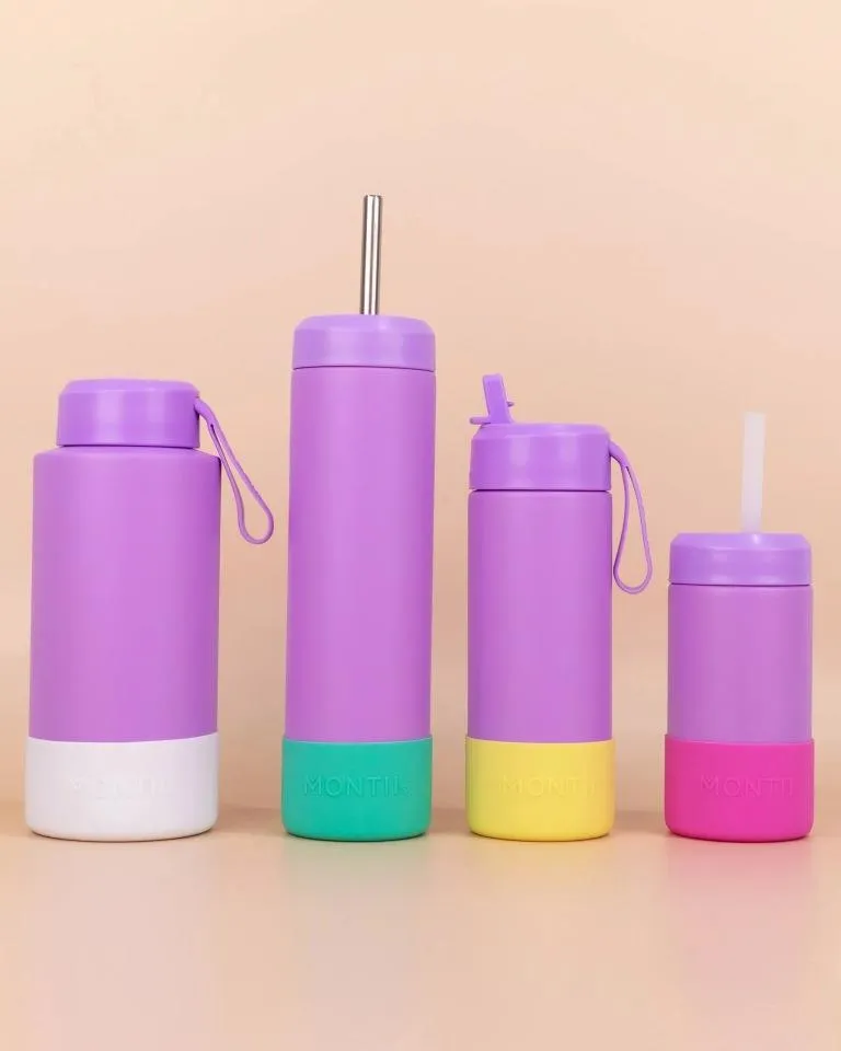 MontiiCo Fusion 350ml drink bottle sipper - dusk