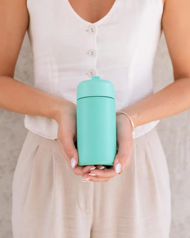 MontiiCo Fusion 350ml drink bottle sipper - lagoon