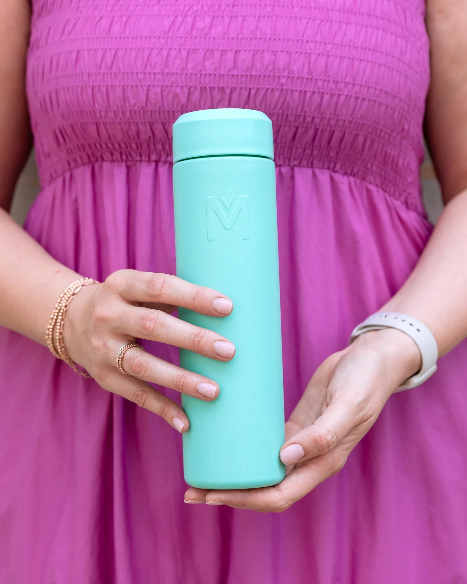 MontiiCo Fusion 700ml drink bottle flask - lagoon