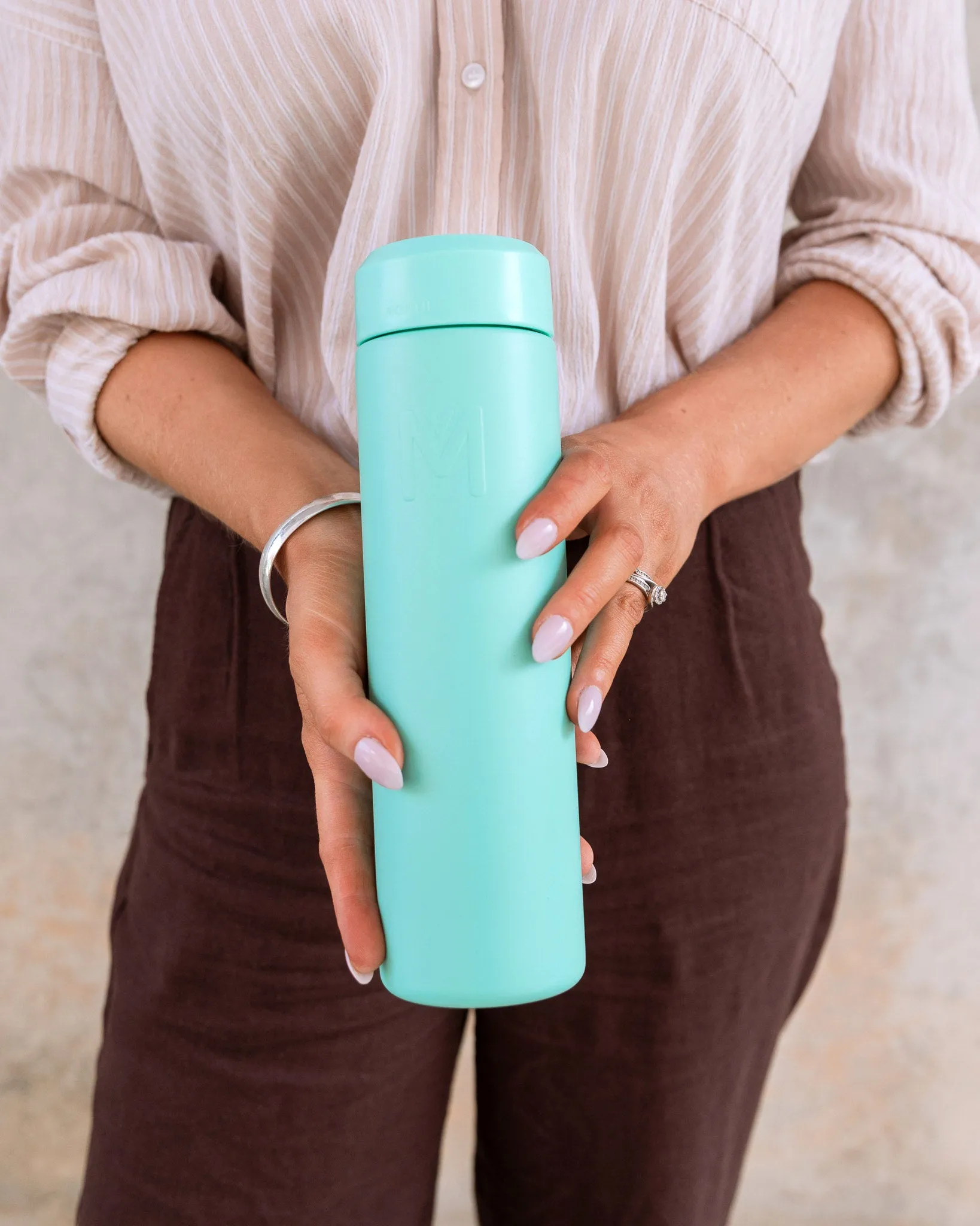 MontiiCo Fusion 700ml drink bottle flask - lagoon