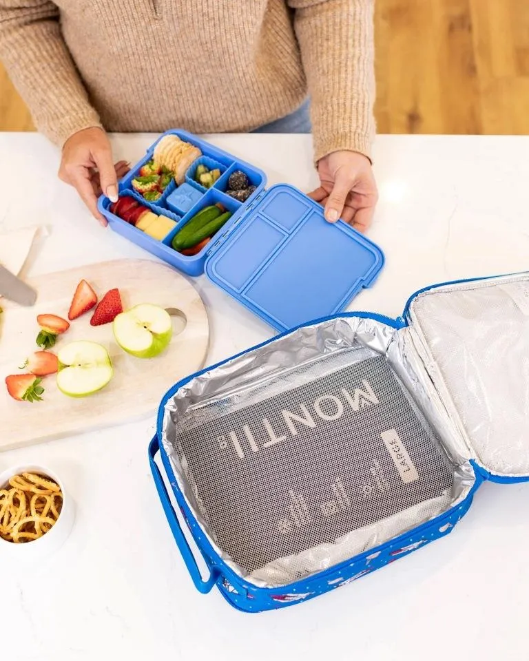 MontiiCo large insulated lunch bag - galactic