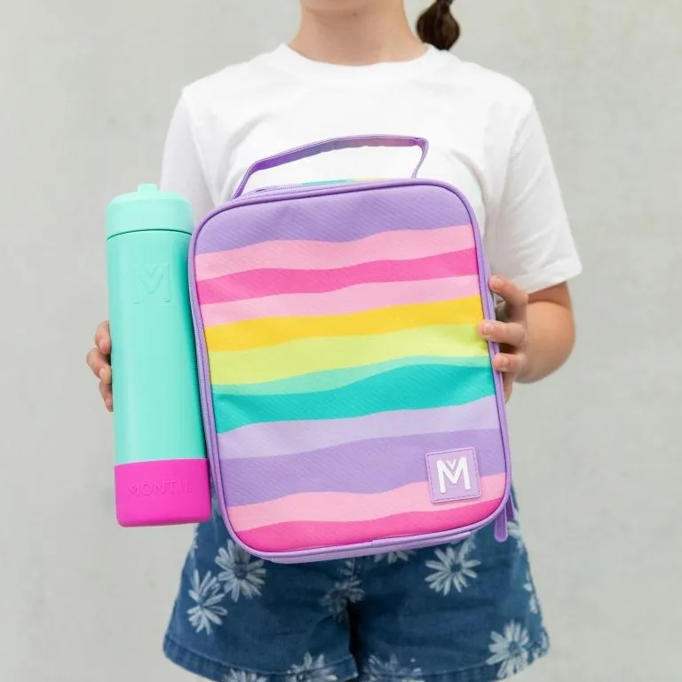 MontiiCo large insulated lunch bag - sorbet sunset