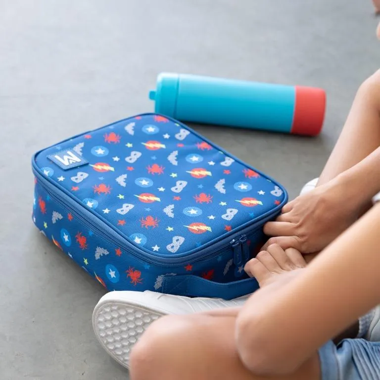 MontiiCo large insulated lunch bag - superhero