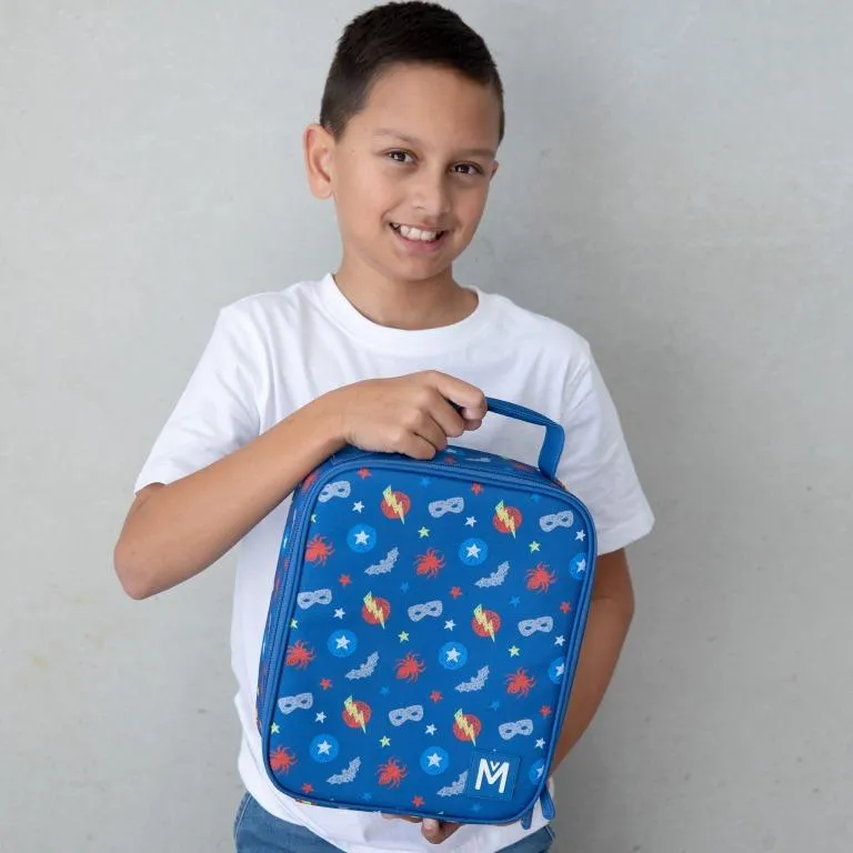 MontiiCo large insulated lunch bag - superhero