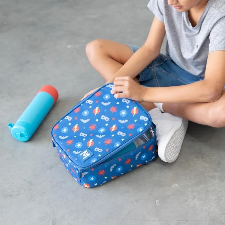 MontiiCo large insulated lunch bag - superhero