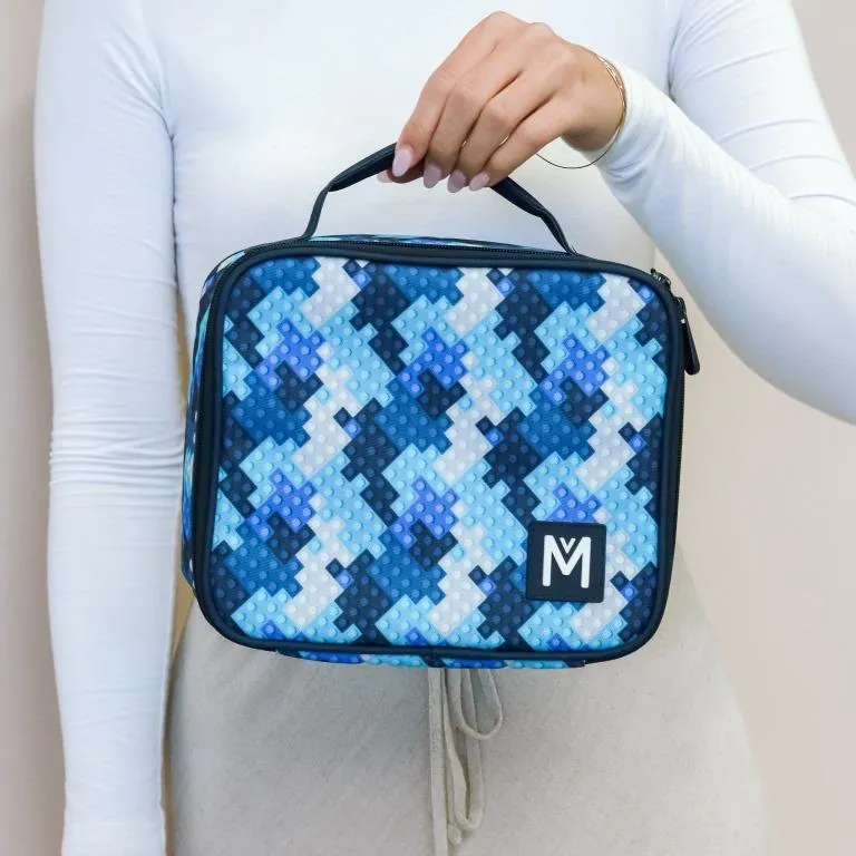 MontiiCo medium insulated lunch bag - block land