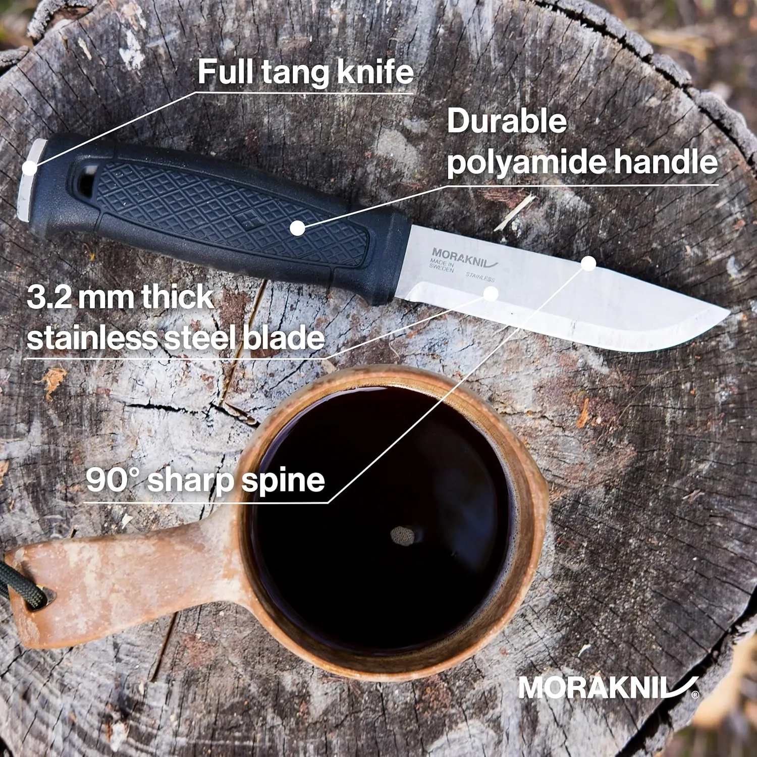 Morakniv Garberg Survival (S) Stainless Steel