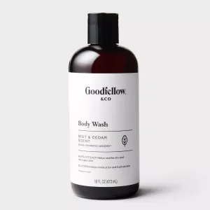 Moroccan Mint & Cedar Body Wash 16 fl oz, Sulfate-Free Shower Gel for Men (pack of 1)