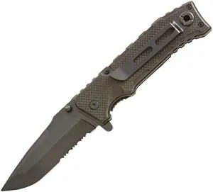 MOTACT2 Mossberg Tactical Assisted Open Serrated Knife