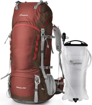 MOUNTAINTOP 80L Internal Frame Backpack with 3L Hydration Bladder
