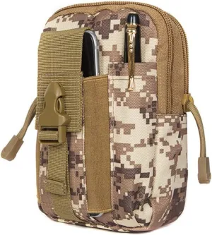 Multifunctional Belt Bag, Zcargel Nylon Waist Bag Multipurpose Waist Bag Compact and Lightweight Multifunctional Cycling Bag Coin Purse Mobile Phone Bag for Camping Hiking Cycling Climbing