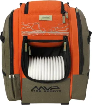 MVP Disc Sports James Conrad Voyager Series Backpack Disc Golf Bag (Choose Your Color and Size)
