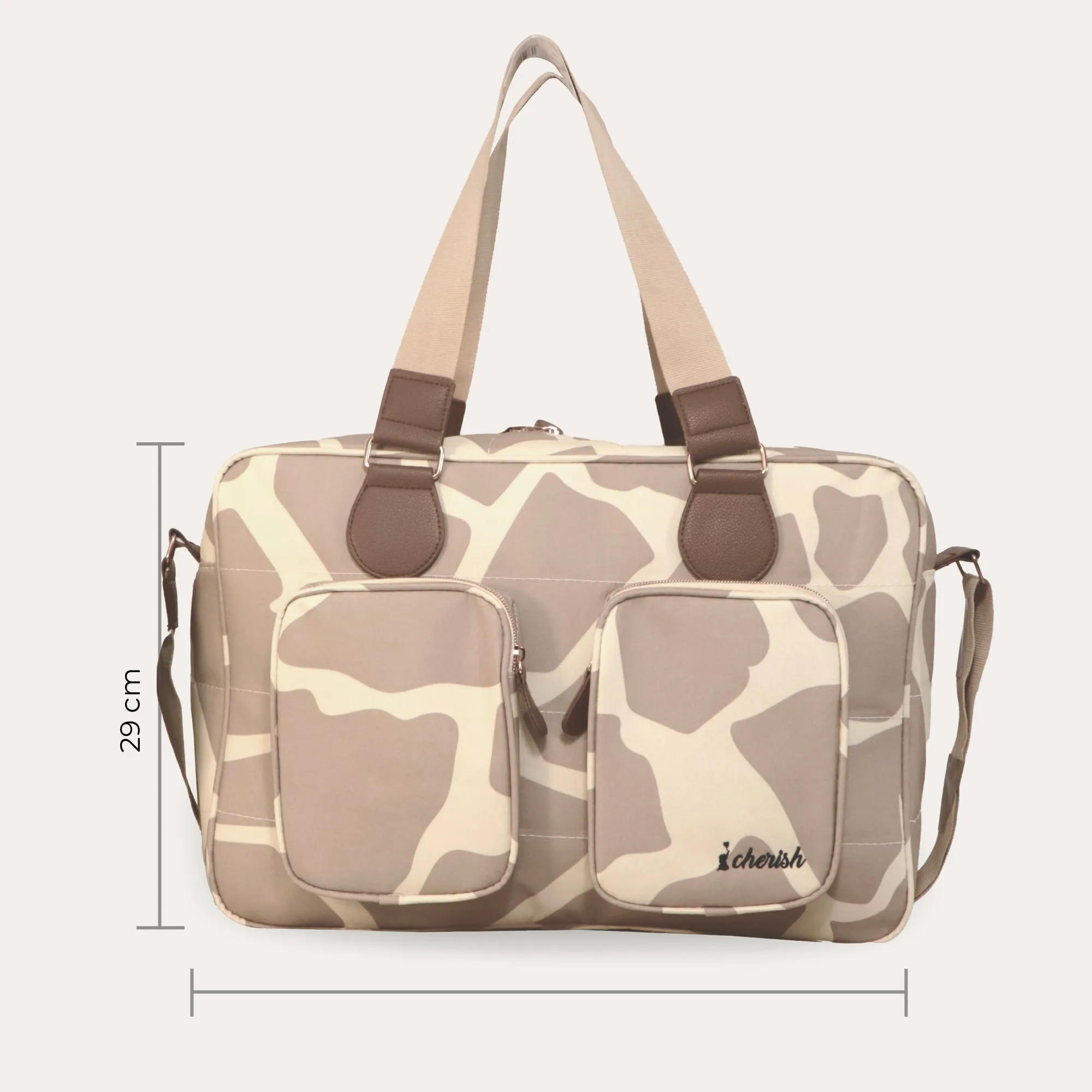 My Babiie Deluxe Changing Bag - Giraffe