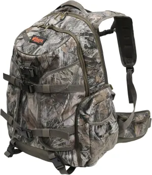 MYDAYS Hunting Backpack, Waterproof Camo Hunting Pack with Bow & Rifle Holder,Outdoor Gear Durable Large Capacity Hunting Daypack for Rifle Bow Gun