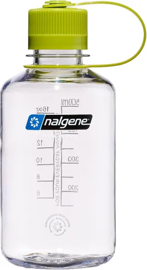 Nalgene Sustain Tritan BPA-Free Water Bottle Made with Material Derived from 50% Plastic Waste, 16 OZ, Narrow Mouth