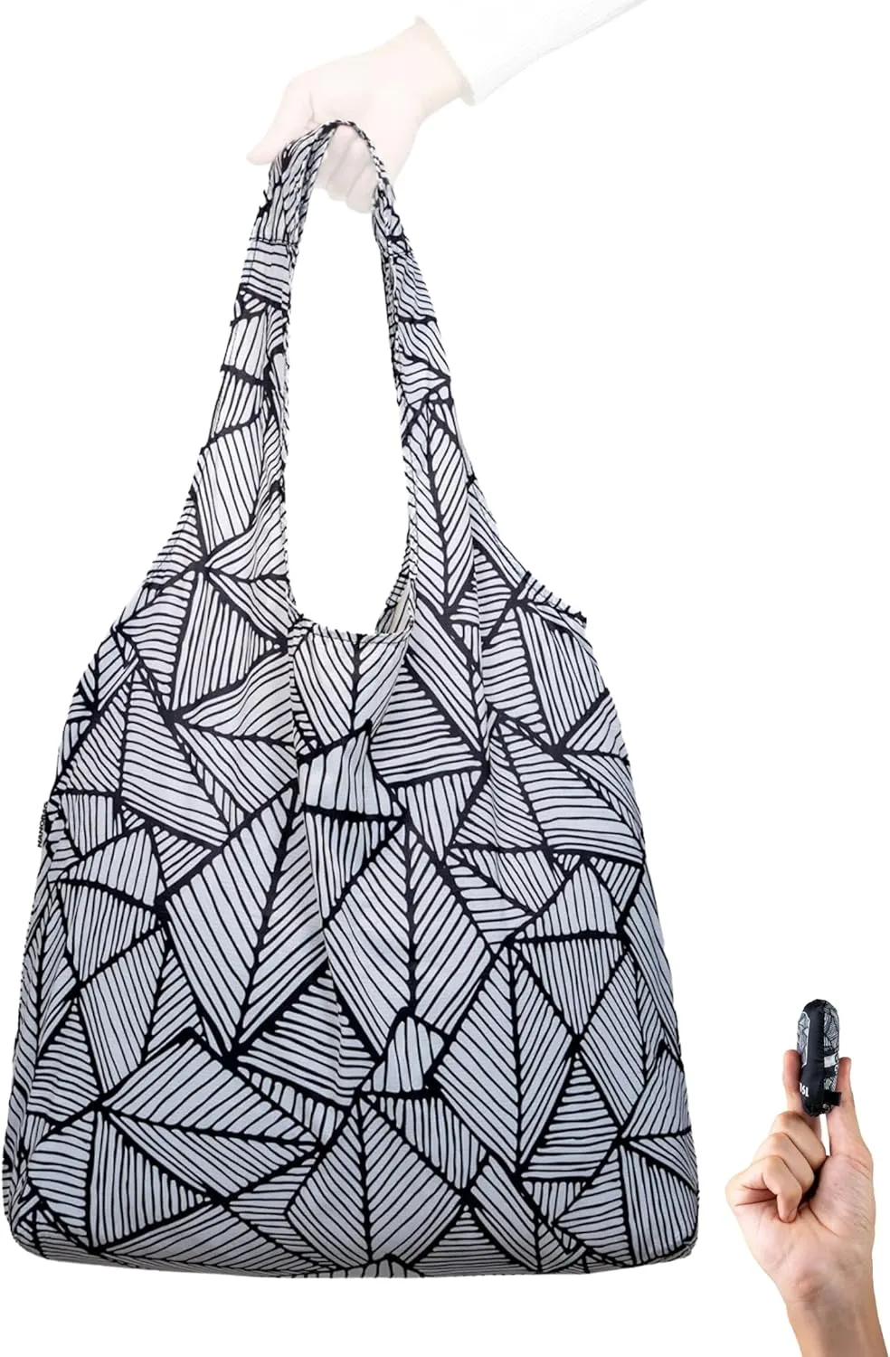 Nano Bag Ultra-Lightweight Standard Tote Bag | Perfect for Travel, Shopping & Daily Use | Reusable - Tiny - Eco-Friendly (Standard, Sketch)