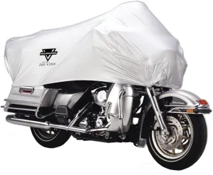 Nelson Rigg XL Motorcycle Half Cover All-Weather, 100% Waterproof, Taped Seams, Free Stuff Sack, Fits most Touring motorcycles Harley Davidson Ultra or Honda Goldwing