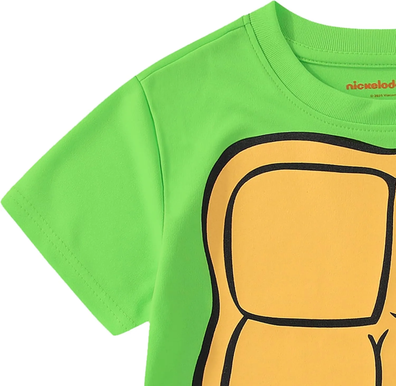 Nickelodeon Teenage Mutant Ninja Turtles Boys 2 Piece Pullover T-Shirt and Shorts Set for Toddler and Big Kids