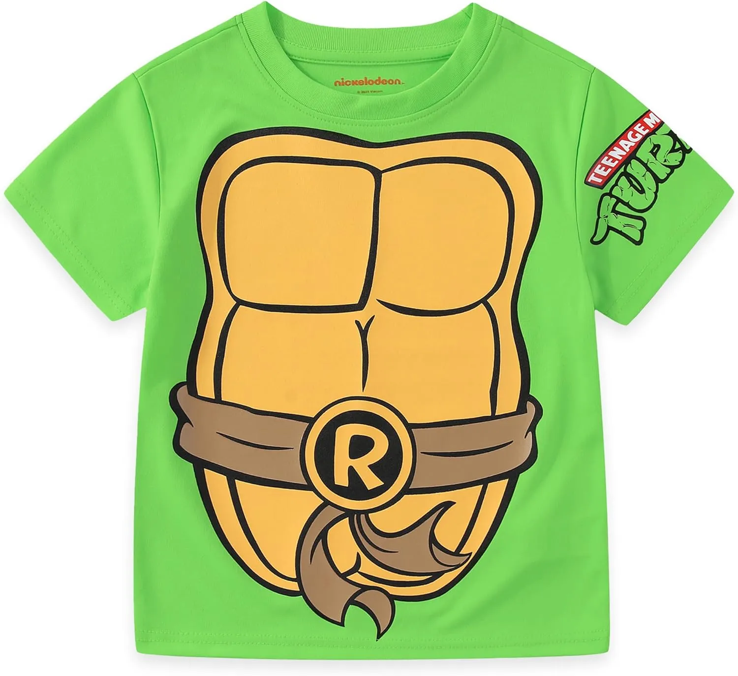 Nickelodeon Teenage Mutant Ninja Turtles Boys 2 Piece Pullover T-Shirt and Shorts Set for Toddler and Big Kids