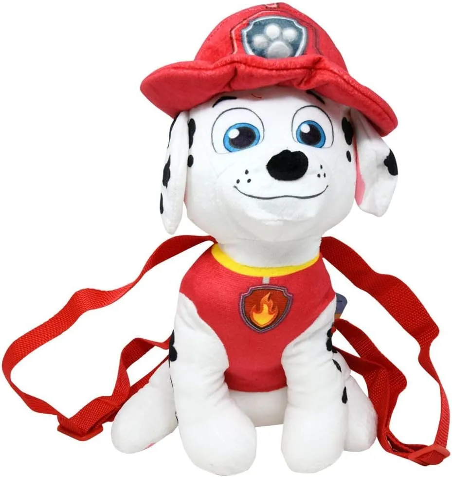 Nickelodeon United Pacific Designs PAMA: Paw Patrol Marshall 14" Plush Backpack