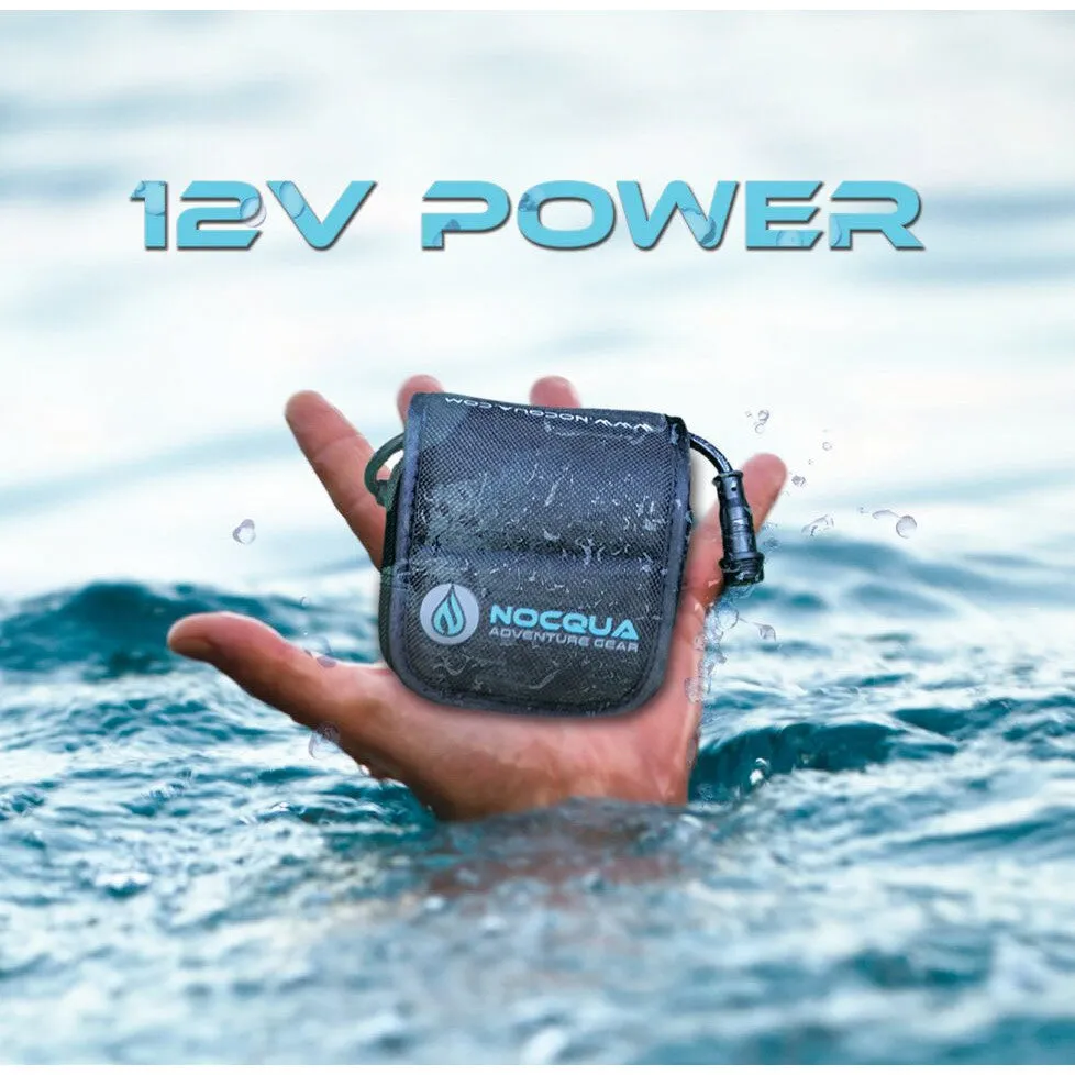 Nocqua - 12V Outdoor Kayak Battery 10Ah Pro Power Kit