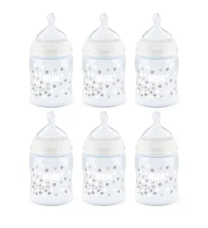 NUK Disney Smooth Flow Bottle (5 Ounce (Pack of 6), Horse & Horse)