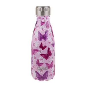 Oasis | Insulated Drink Bottle 350ml | Butterflies