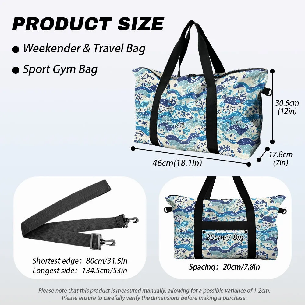 Ocean Blue Lightweight luggage