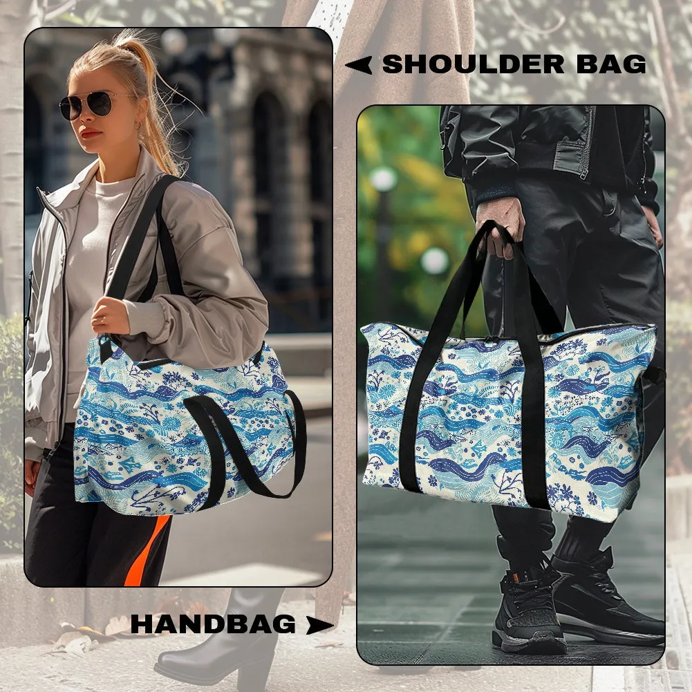 Ocean Blue Lightweight luggage