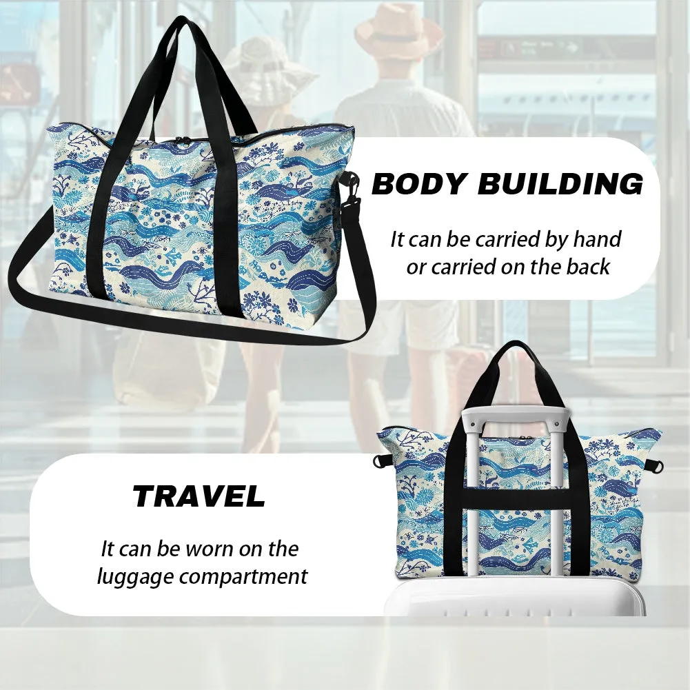 Ocean Blue Lightweight luggage