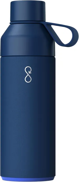 Ocean Bottle - Recycled Stainless Steel Drinks Reusable Water Bottle - Eco-Friendly & Reusable - Ocean Blue - 34 oz