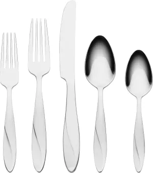 Oneida H021065AL20 Simmer 65 Piece Flatware Set