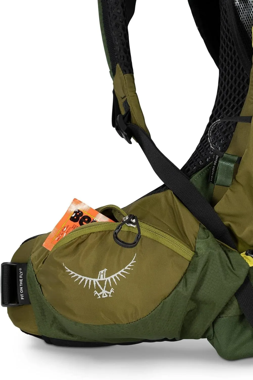 Osprey Atmos AG LT 50L Men's Backpacking Backpack, Black, S/M