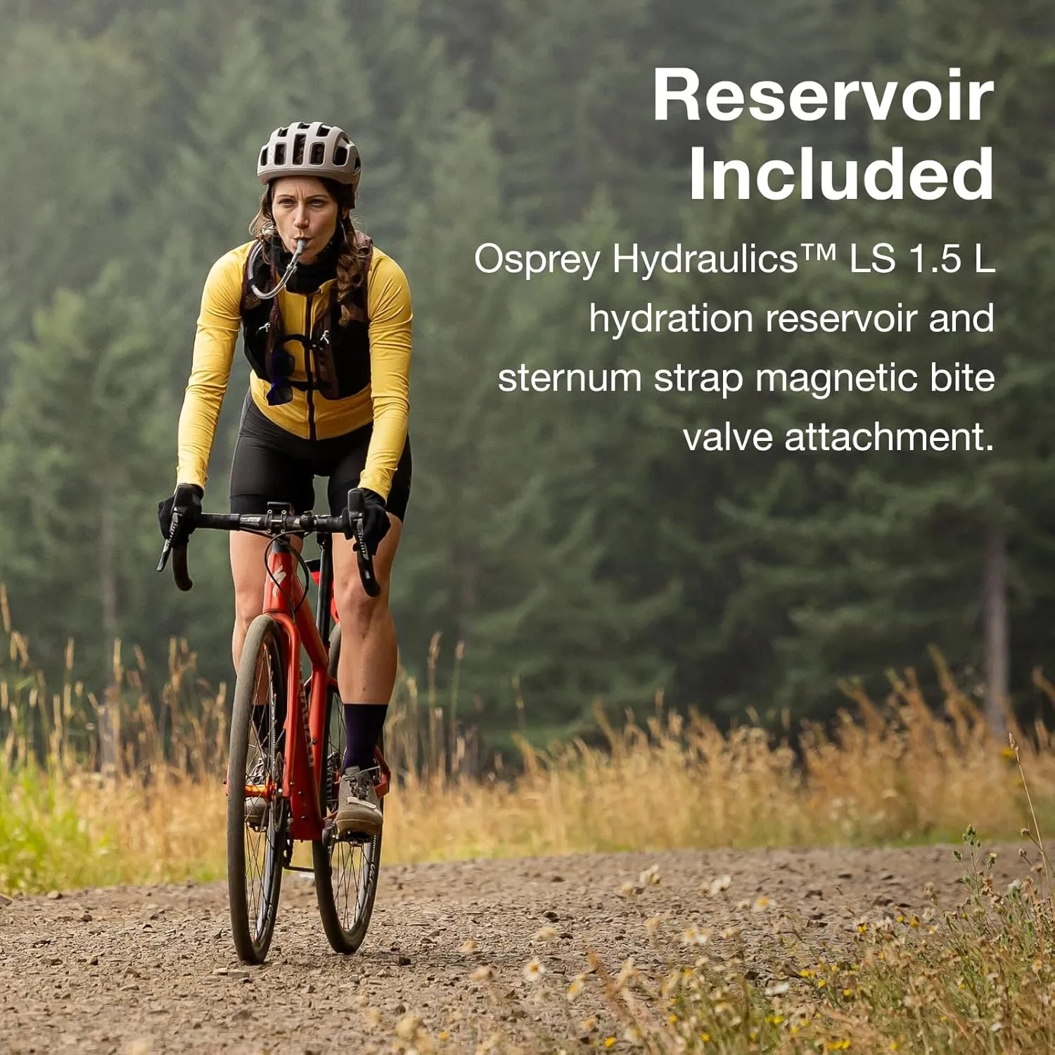 Osprey Escapist Velocity 3L Bike Vest Hydration Backpack with Hydrualics Reservoir