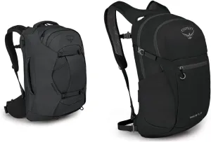 Osprey Farpoint 40 Travel Backpack, Multi, O/S & Daylite Plus Daypack, Black, One Size