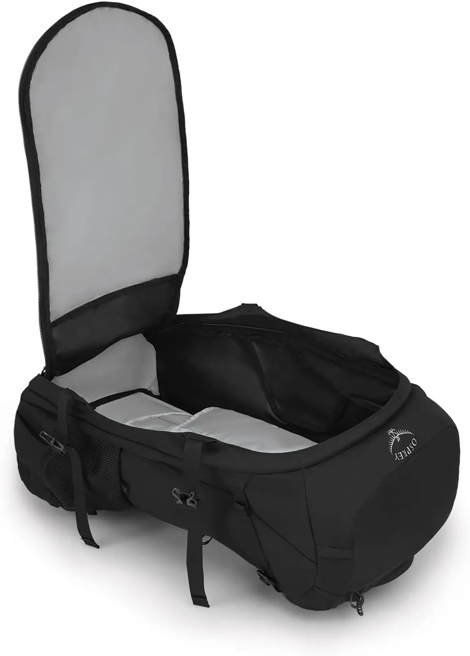 Osprey Farpoint Trek 55L Men's Travel Backpack, Black