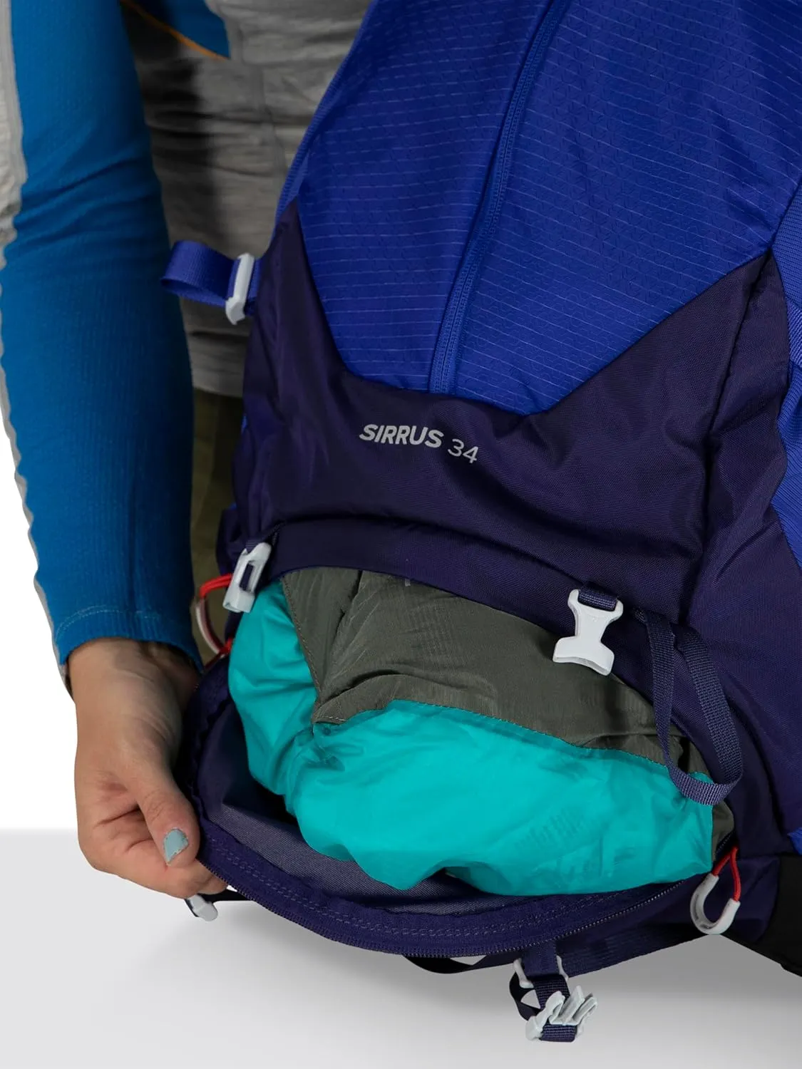 Osprey Sirrus 34L Women's Hiking Backpack, Muted Space Blue