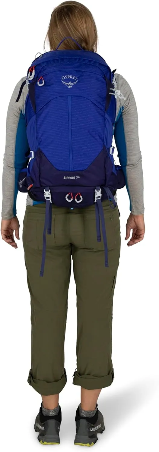 Osprey Sirrus 34L Women's Hiking Backpack, Muted Space Blue