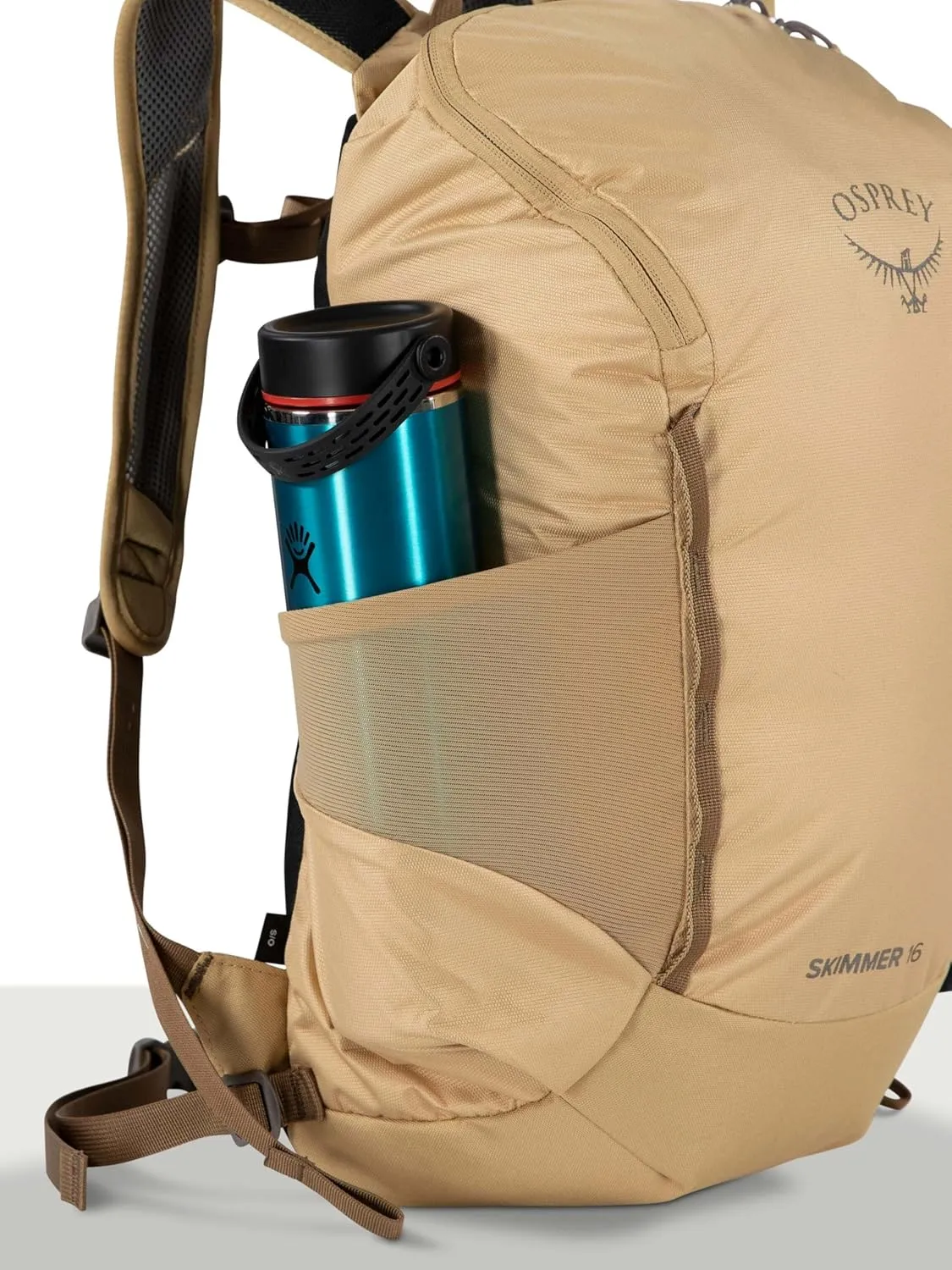 Osprey Skimmer 16L Women's Hiking Backpack with Hydraulics Reservoir, Coyote Brown